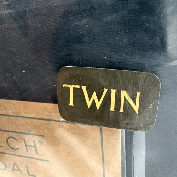 Pure Beech Jersey Knit Sheet Set TWIN Size 100% Modal Black 3 Piece RARE NEW - Picture 3 of 11